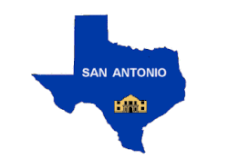 Flag of San Antonio, Texas (1917–1976)