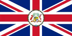 Flag of the governor of Mauritius (1906–1968)