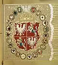 King Sigismund II Augustus' banner, 16th century