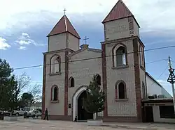The Nuestra Señora del Carmen Church in Flores Magón