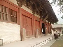 The dougong bracketing system at Foguang Temple, Mount Wutai, Shanxi, 857
