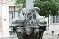 The Fontaine des Quatre Dauphins (Fountain of the Four Dolphins) (1667) in the Mazarin Quarter of Aix-en-Provence,