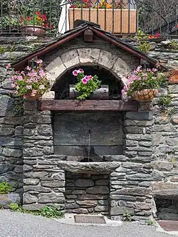 Village fountain of Llorts
