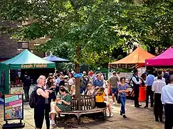 Food market in the courtyard at St James's Piccadilly