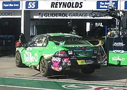 The Ford FG Falcon of David Reynolds at the 2015 Clipsal 500 Adelaide