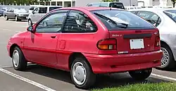 Pre-facelift Ford Festiva SX 3-door (Japan)