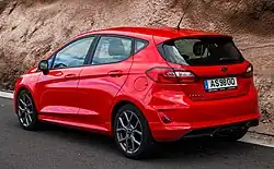 Rear view (Facelift)