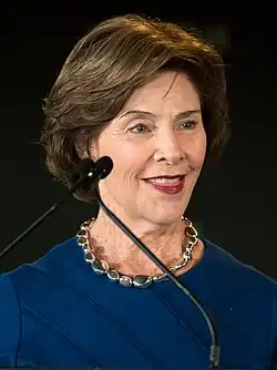 Laura Bush, (2001–2009), Born (November 4, 1946, (age 78 years, 291 days)