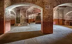 Interior of Fort Point