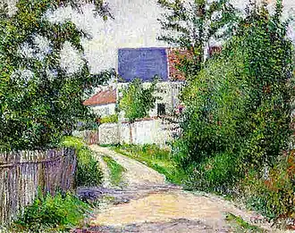 Ruelle à Auvers-sur-Oise ("Lane in Auvers-sur-Oise"), c. 1903