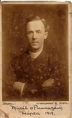 Fr. Michael O'Flanagan, vice-president of Sinn Féin, 1919.
