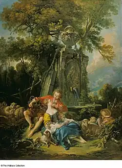 Pastoral with a Couple near a Fountain, 1749, Wallace Collection