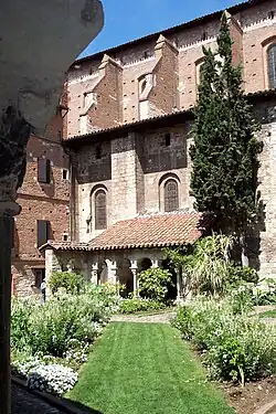 Collégiale Saint-Salvi, the oldest church in Albi, dedicated to Saint Salvius