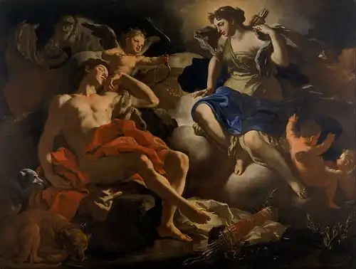 Diana and Endymion, 1705-1710