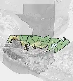 Chisec is located in Guatemala