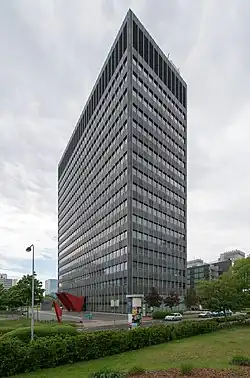 Former Nintendo of Europe headquarters in Frankfurt, Germany, until 2020