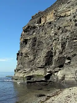 East side of the small Freshwater Steps promontory