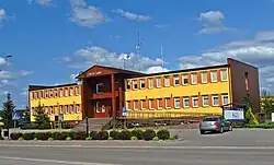 The seat of the gmina in Kaliska, 2013