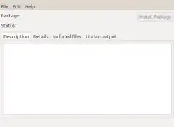 Image 6Screenshot of GDebi Package installer (from Debian)