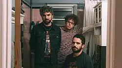 Gamblers in 2021. Left to right: Michael McManus, James Usher, and Johnny Hoblin