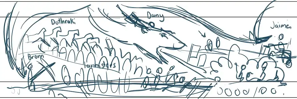 Season 7 Episode 4 - Rough sketch