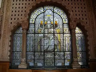 Charlemagne Window in Metz-Ville station, 1908