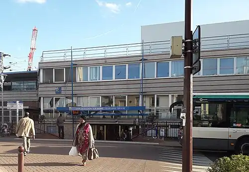 North access of the station