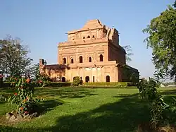 Kareng ghar, the palace of the Ahom kings in their former capital Garhgaon