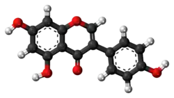 Genistein molecule