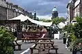 George Street, Edinburgh, during the August festival period 2015.