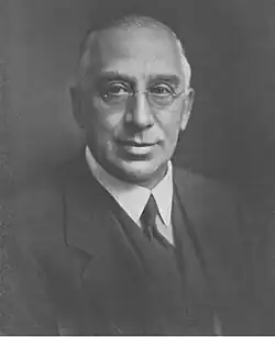 Old man with spectacles