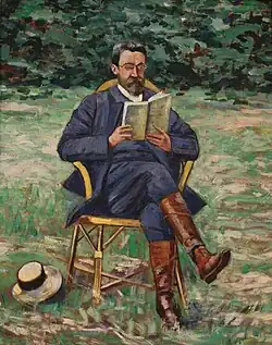 Marcel Sembat lisant, Musée de Grenoble.