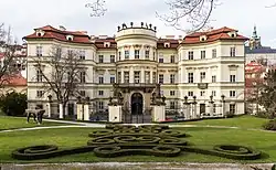 Palais Lobkowicz at Malá Strana in Prague, now the German Embassy