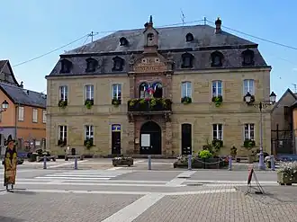 The town hall in Gertwiller