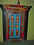 Gondhla Gompa door.