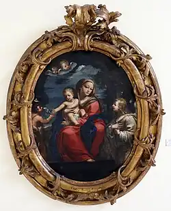 Madonna and Child with St. John and Angels