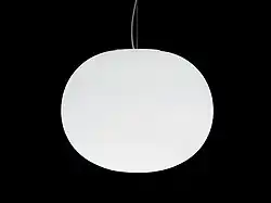 Glo-ball pendant light designed for Flos (1998)