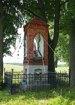 A kapliczka in the village, 2013