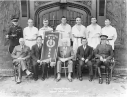 RCMP participants and officials at the 10th Annual Canadian Judo Championships in Vancouver in 1937