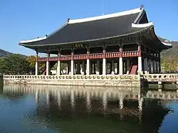 Image 20Gyeonghoeru of Gyeongbokgung, the Joseon dynasty's royal palace. (from History of Asia)