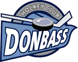 Original Donbass logo, in English, 2001–02, 2006–08