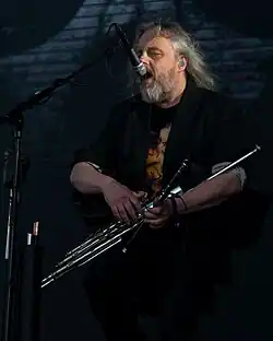 Donockley with Nightwish in 2022