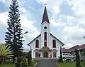 HKBP Church in Sinta Nauli, Pematangsiantar, North Sumatra