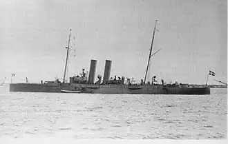 HSwMS&nbsp;Örnen was the first Swedish cruiser...