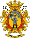 Coat of arms of Kocsér