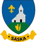 Coat of arms of Sáska