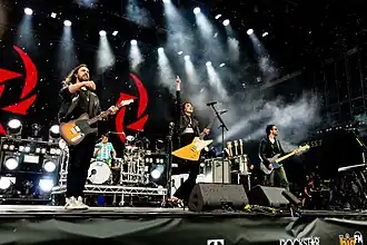 Halestorm performing at Rock am Ring in June 2019
