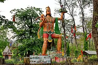 Nepal's Tallest Hanuman Statue of 52 feet at Godawari