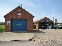 Happisburgh's lifeboat station and Royal National Lifeboat Institution shop