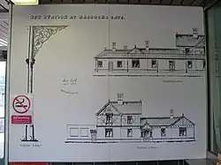 Architect's drawing for the second Hassocks station c.1880
